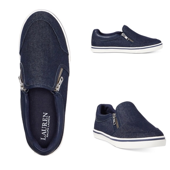 Ralph lauren jeorgia slip on sneakers Clearance